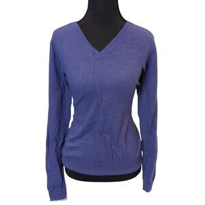 Basic V-neck Purple Sweater | Women's XXL | Mossimo
